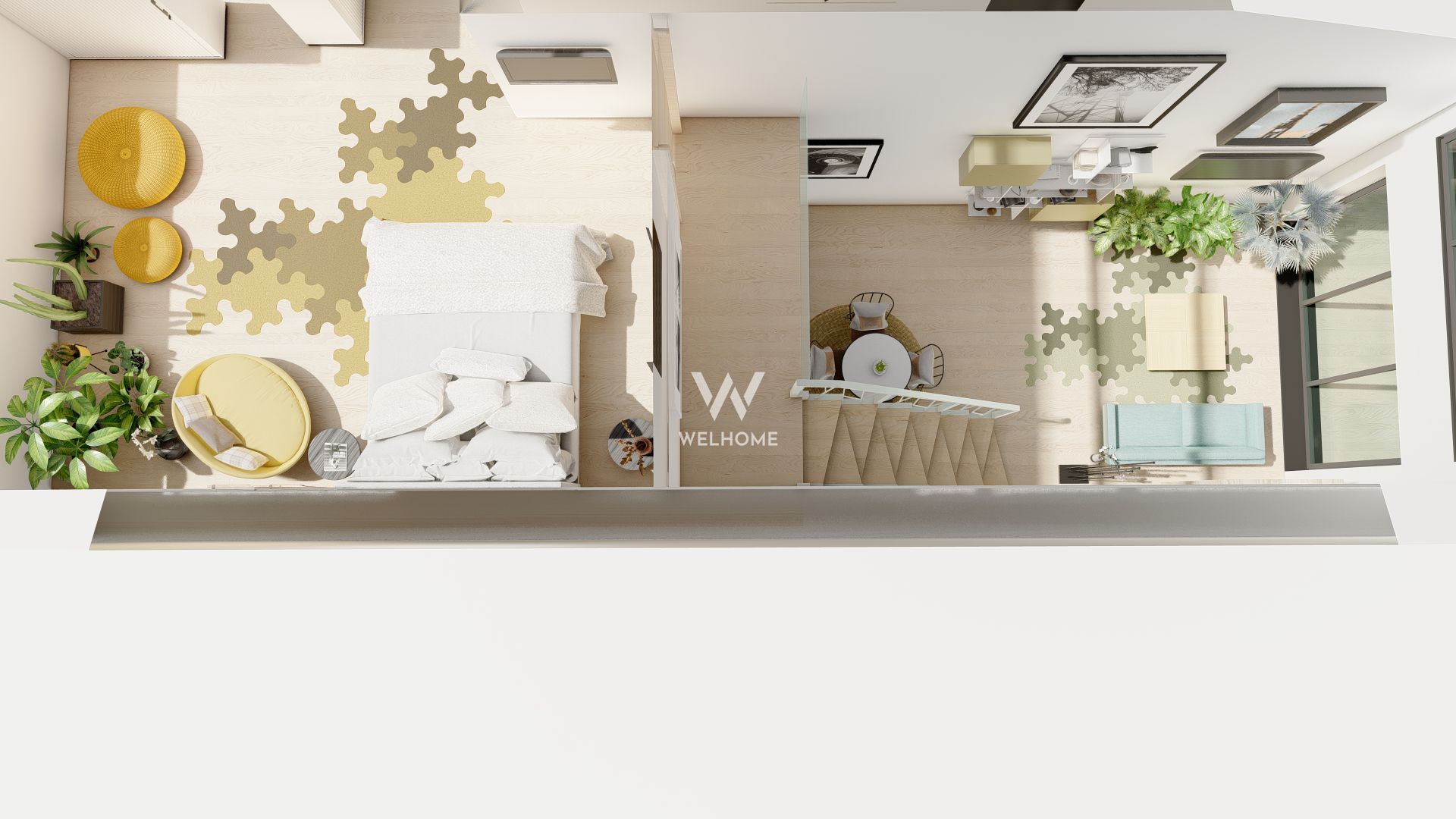 Apartament 2 camere, pe doua nivele, Zona VEST, Sibiu - Poză 3