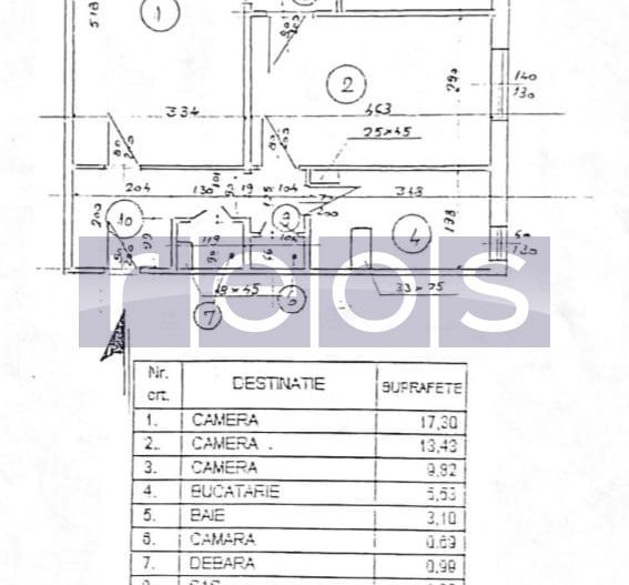 VANZARE 3 CAMERE | SEMIDECOMANDAT | ZONA TINERETULUI - Poză 14