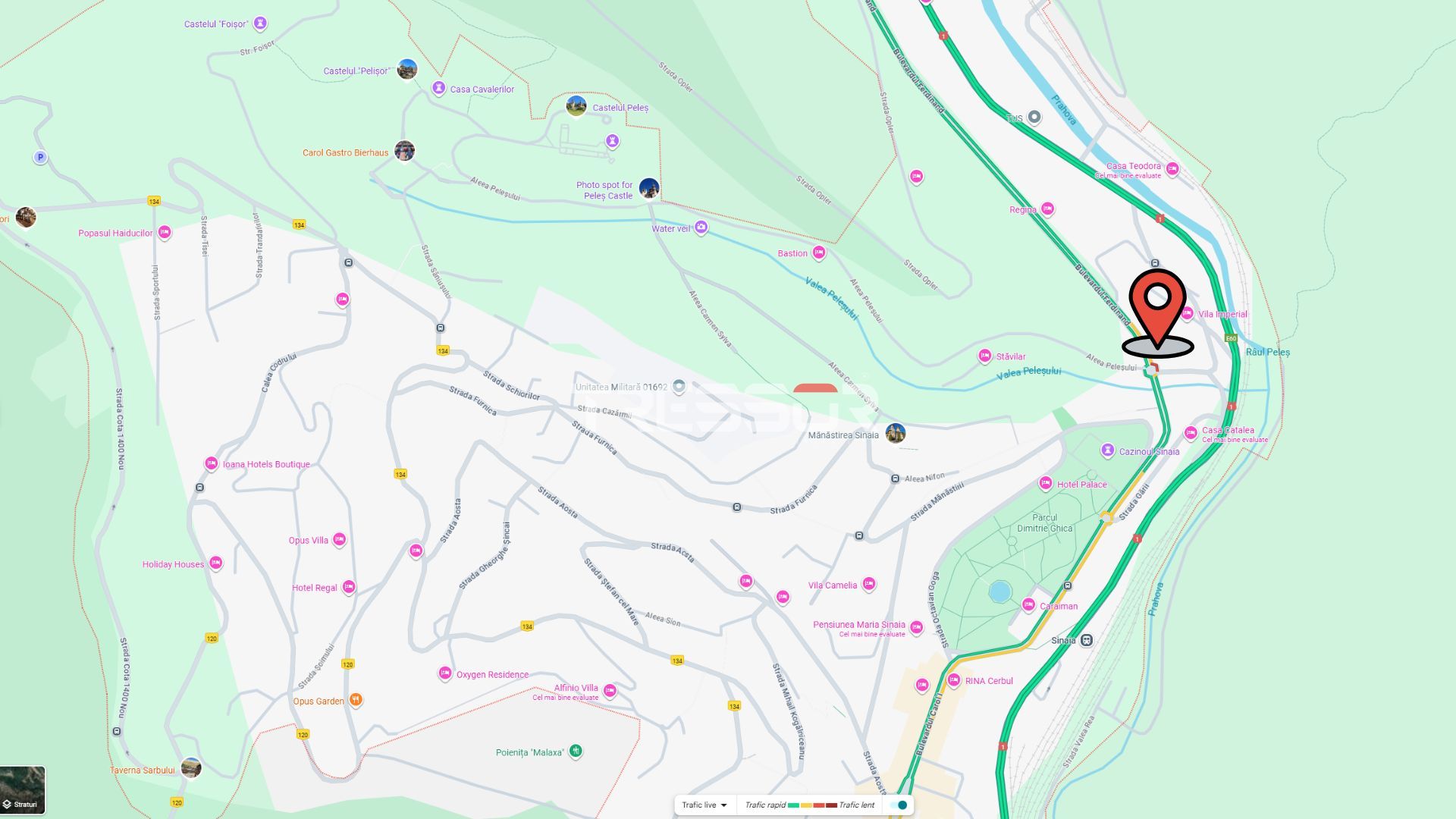 Teren intravilan de vânzare, Bd. Ferdinand, centrul stațiunii Sinaia - Poză 9