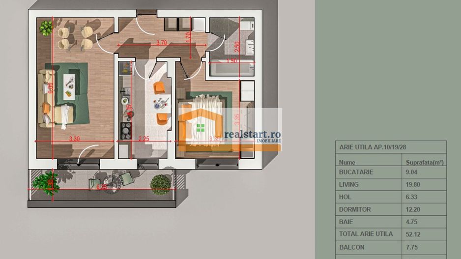 Direct Dezvoltator - Langa Parcul Teilor si Auchan Titan, decomandat - Poză 5