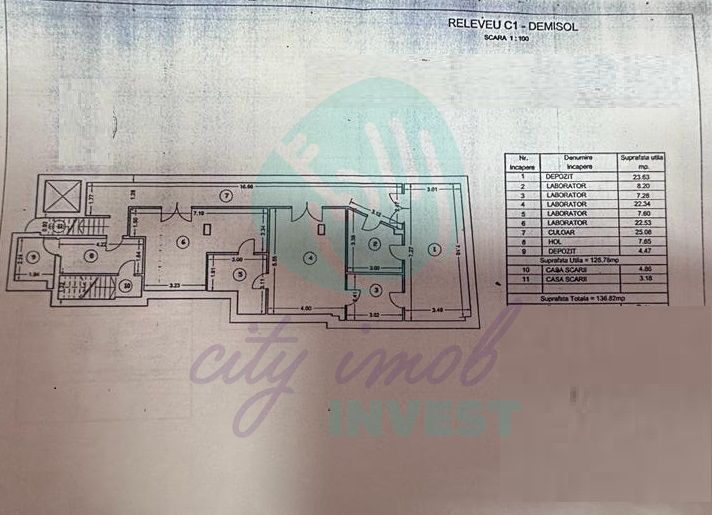Casa consolidata cu teren de 626 mp - Schiță 19