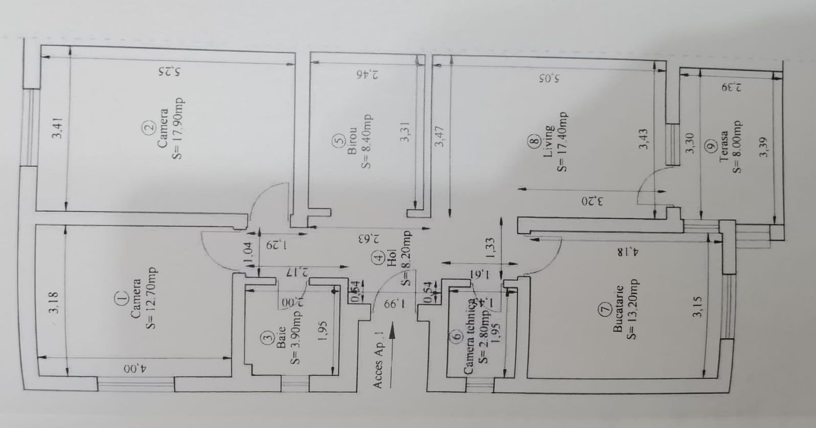 Duplex parter cu teren de 343mp - Poză 20