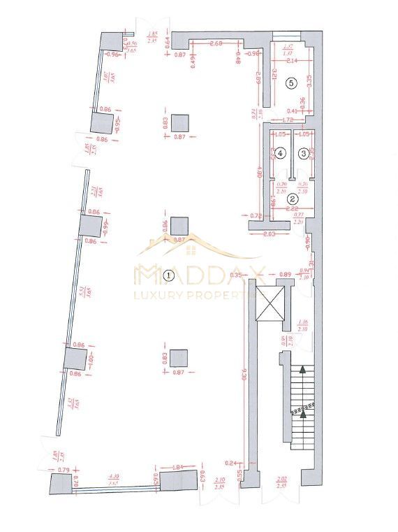 SPATIU COMERCIAL –PARTER + SUBSOL / 430 mp // Vitan - Schiță 9