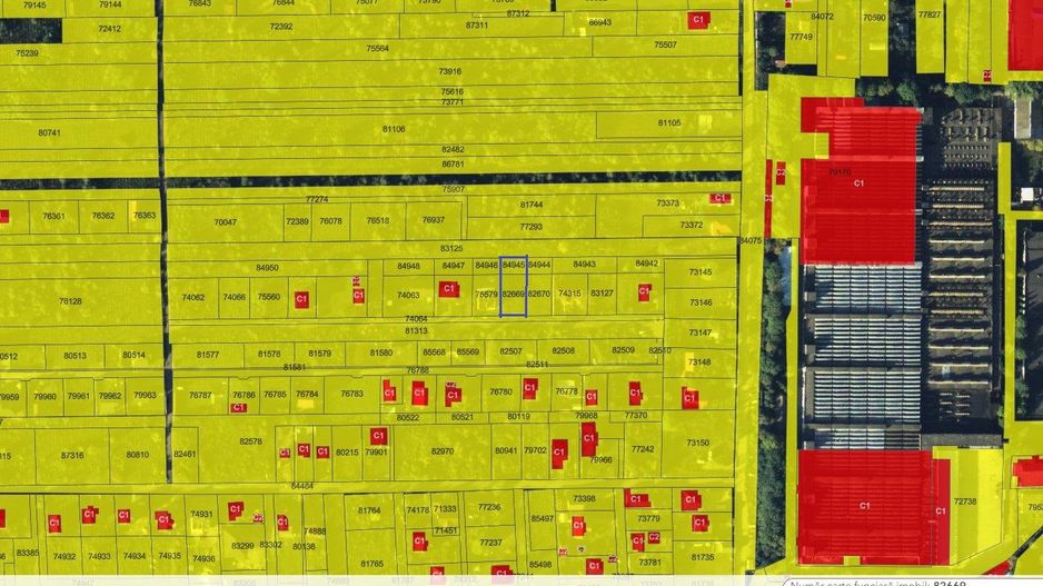 Teren 700 mp, str. Ioan Adam, zona Moara Grecilor - Silver Mall; - Poză 1