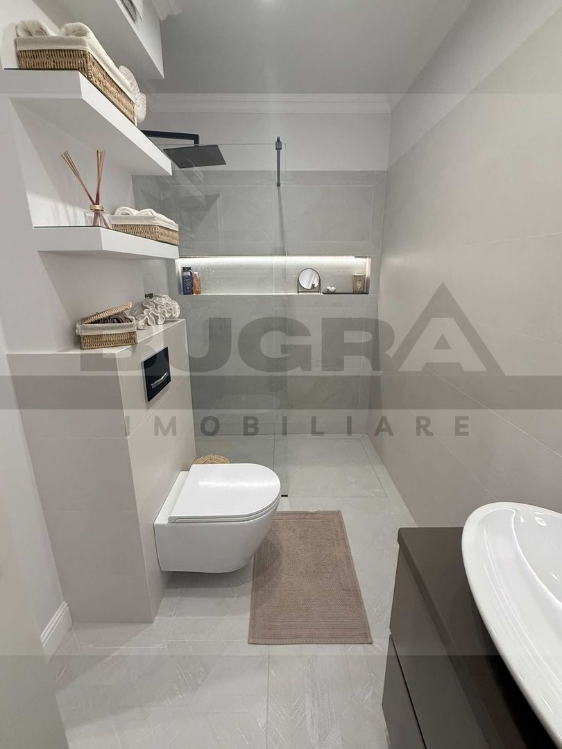 Apartament de 2 camere, lux, 60mp,parcare subterana, cartier Buna Ziua - Poză 8