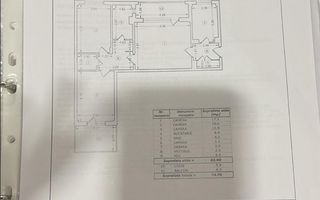 OPORTUNITATE | APARTAMENT 3 CAMERE | SOS COLENTINA | MOBILAT UTILAT - Schiță 6