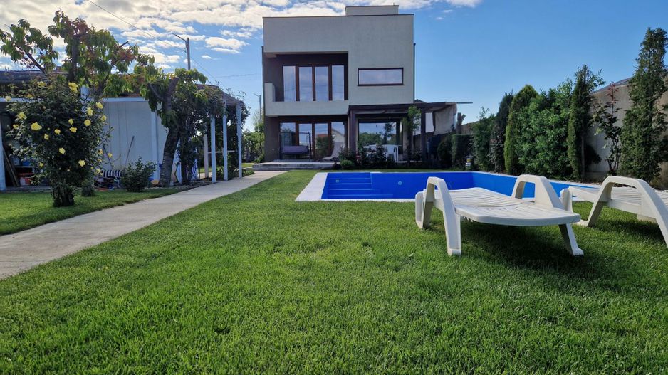 Vila de inchiriat, 4 camere, incalzire in pardosela, curte 800 m2 - Poză 1