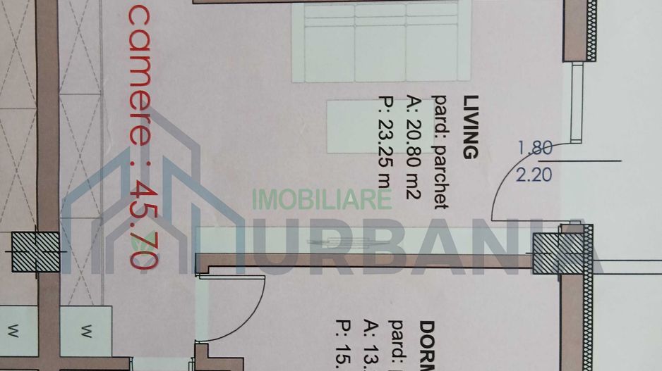 Apartament 2 camere, 52 m², zona Dealul Zorilor / Păcurari, Iași - Poză 1
