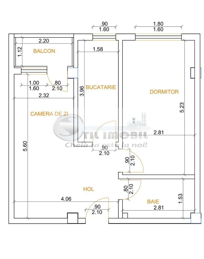 Apartament 2 camere  DECOMANDAT 48mp  BUCIUM in spate la Lidl - Poză 9