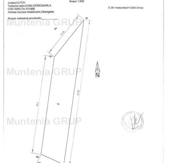 CIOROGARLA - langa Hanul Imparatilor, 1.294 mp. teren cu acces din DJ601 - Poză 5