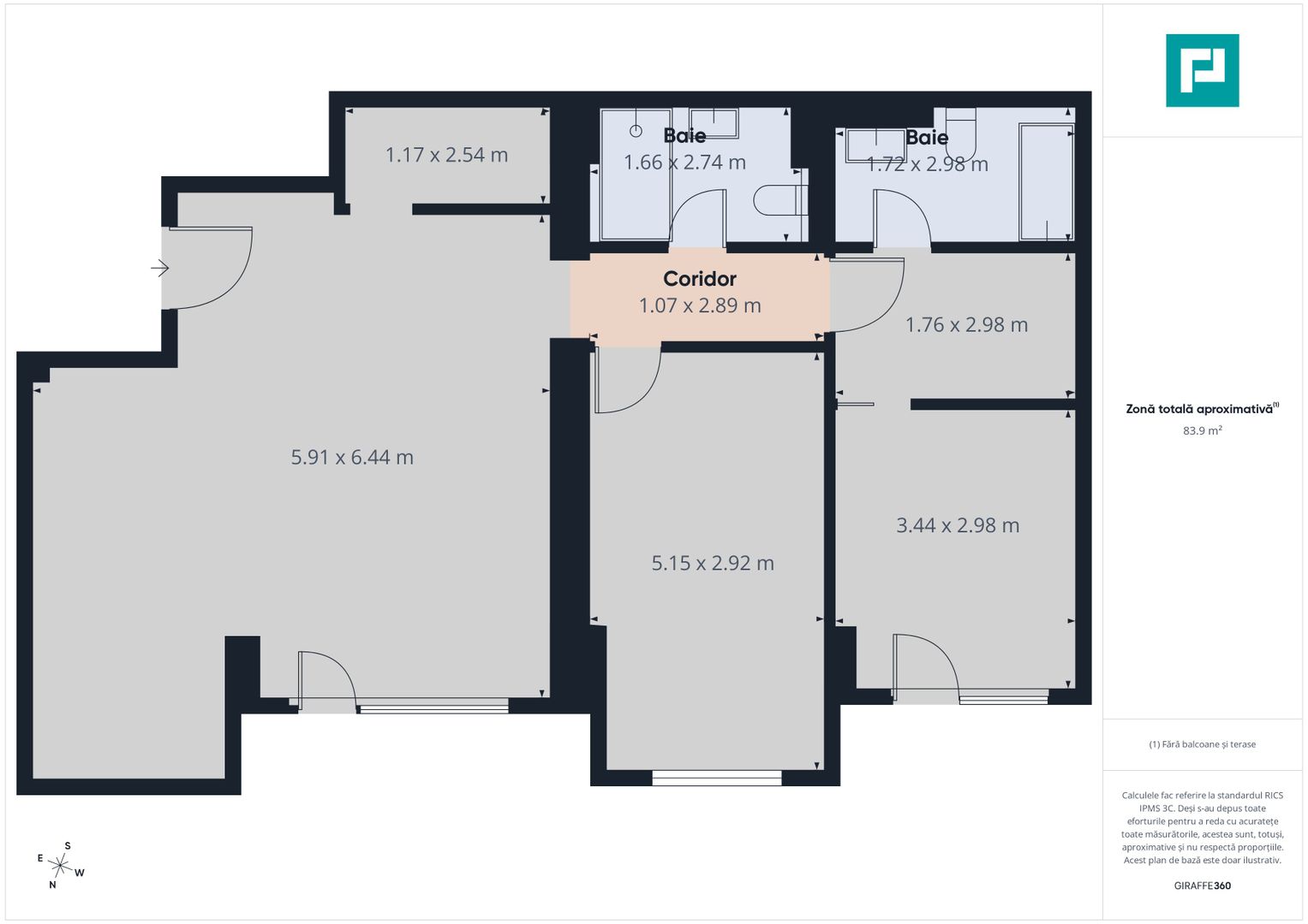Apartament 3 camere – Adora Park , Augustin Doinaș - Poză 7