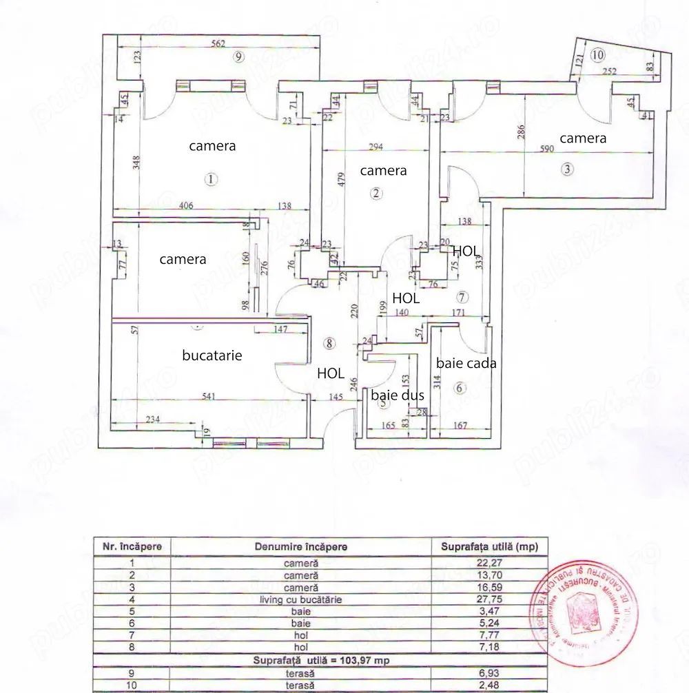 AP. 4 CAMERE - DECEBAL, BLOC NOU, MOBILAT/UTILAT MODERN, COMISION 0% - Poză 10