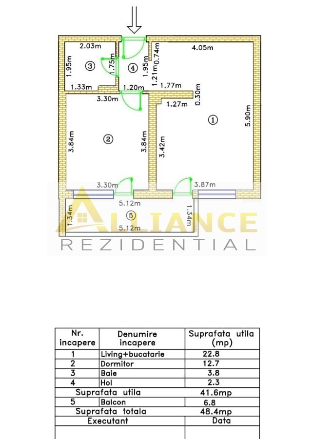 SUPER PRET METROU BERCENI 6 MIN PE JOS - GATA SAU DIN CONSTRUCTIE - Poză 2