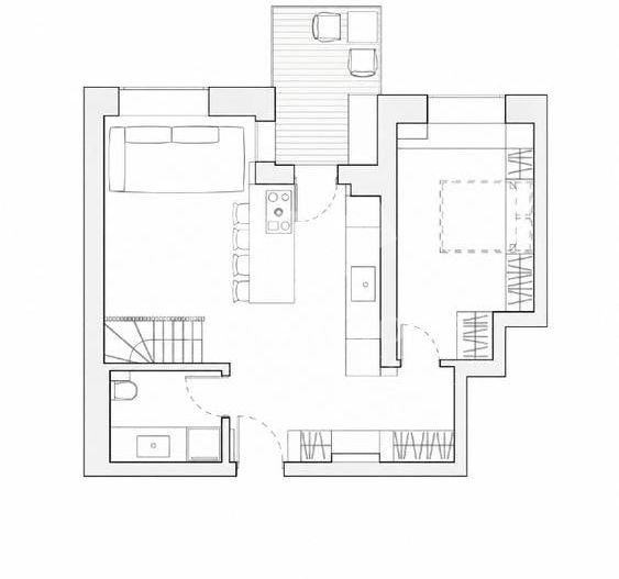 Duplex 4 camere Domenii | Loc de parcare - Schiță 15
