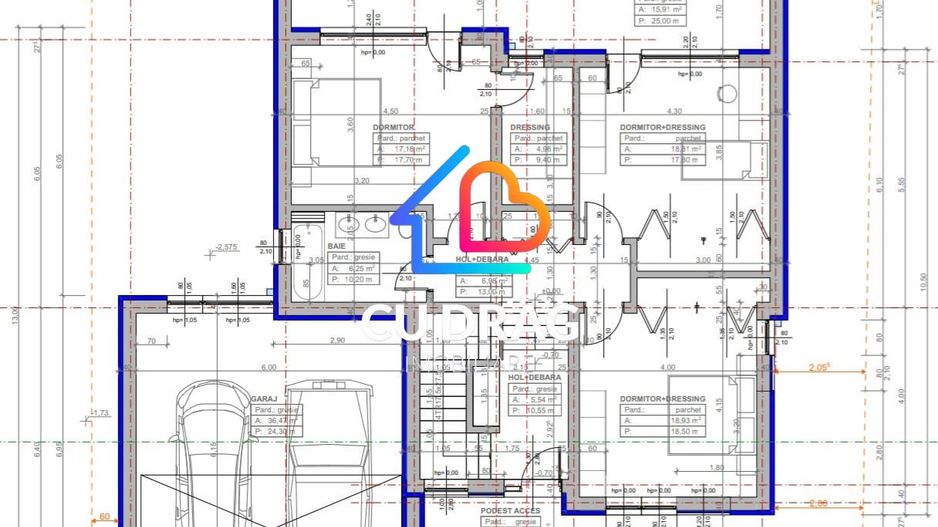 Casa Visurilor Tale în Stil Mediteranean -teren generos cu posibilitat - Poză 6