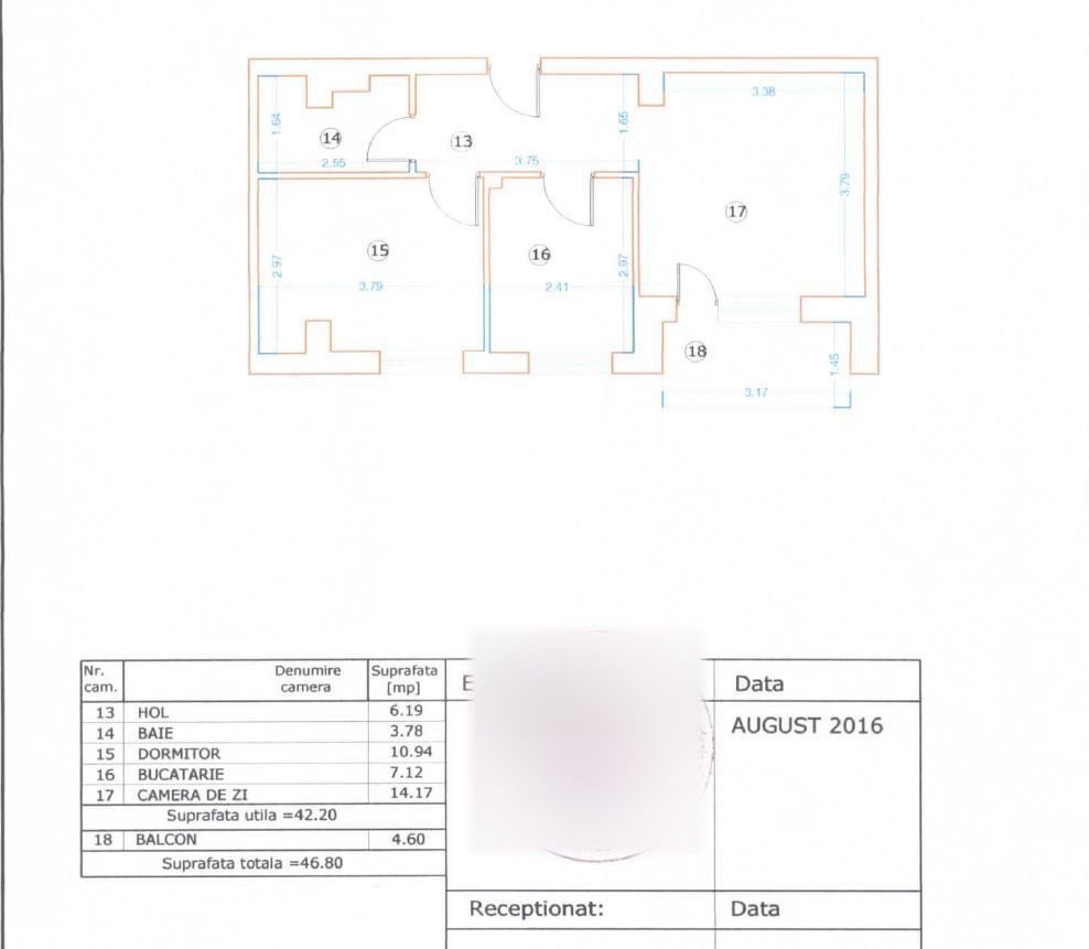 🏢 Vânzare apartament 2 camere | Titan (Auchan) | Decomandat - Poză 15