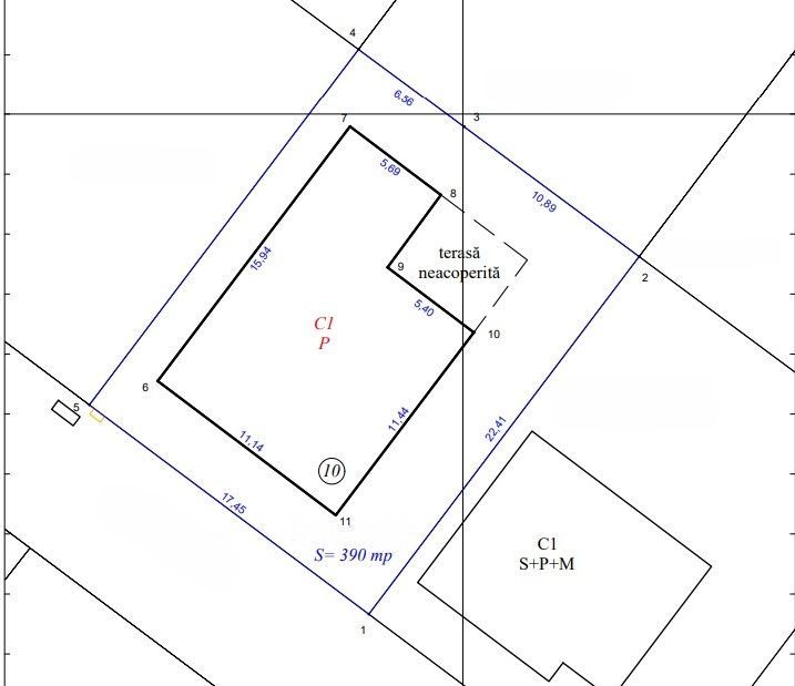 Casă individuală pe un singur nivel – Viile Sibiului - Schiță 19