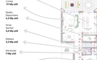Vila 4 Camere | Smart Home | Panouri Fotovoltaice - Poză 3