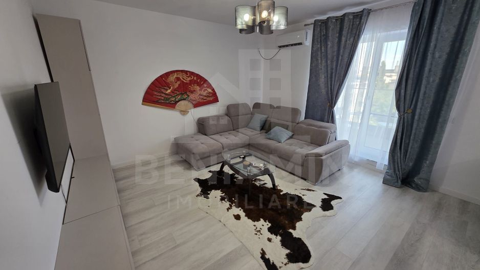 2 Camere- Mobilat- Utilat-Bloc Nou-AC-Centrala Termica- Satina Garden - Poză 1
