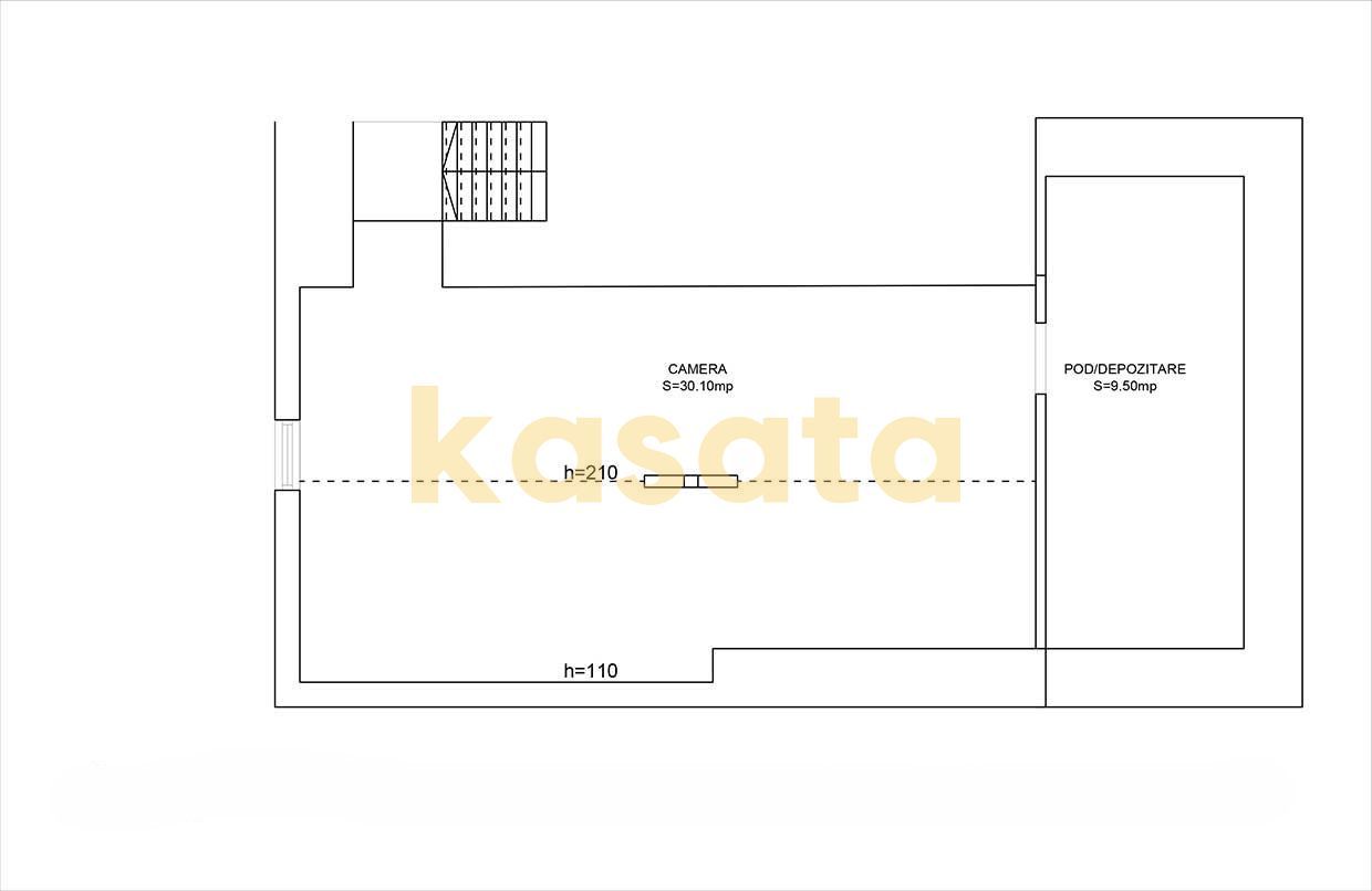 Loft spațios 5 camere în Floreasca | 168 mp - Schiță 11