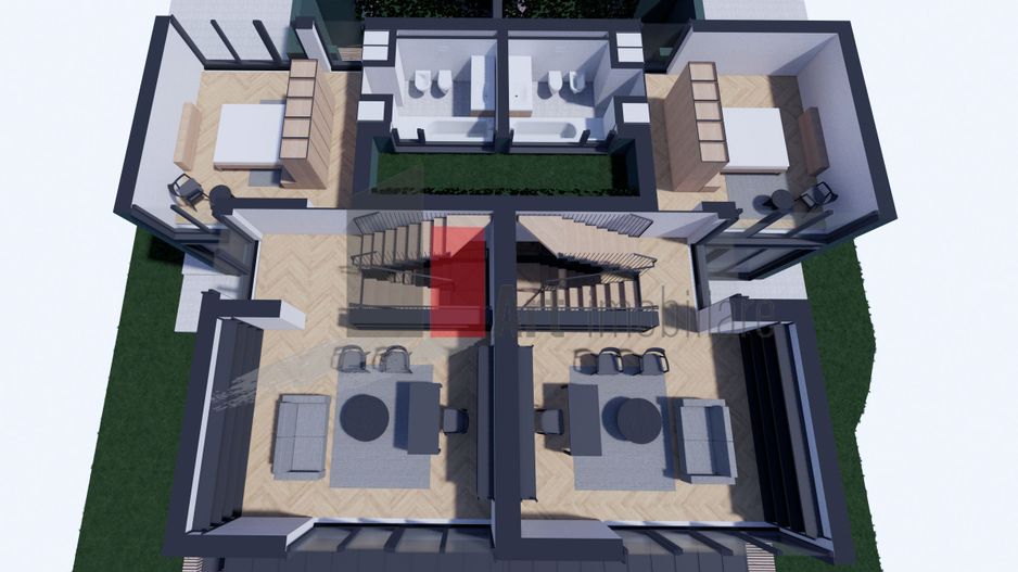 Vila "GREEN SOHO" , UNICITATE SI EXCLUSIVITATE, constructie 2023 - Poză 14