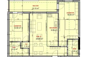 3 Camere Decomandate + Terasă 13 mp – Zona Jumbo - Poză 5