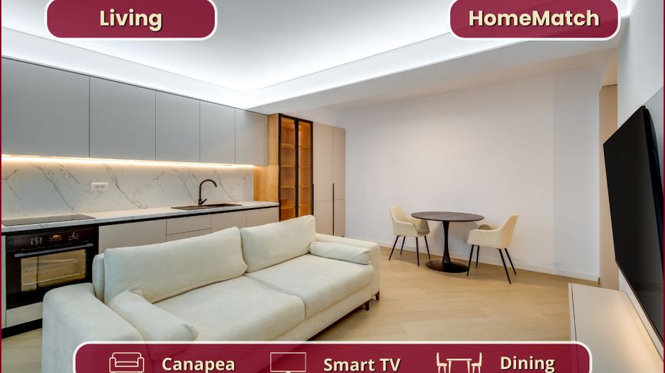 Cortina North || 2 camere || Finisaje de lux || Parcare || Comision 0% - Poză 4