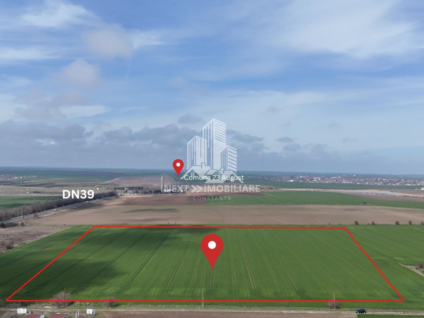 Teren intravilan, 4ha,  lotizat,  comuna 23 August - Poză 2