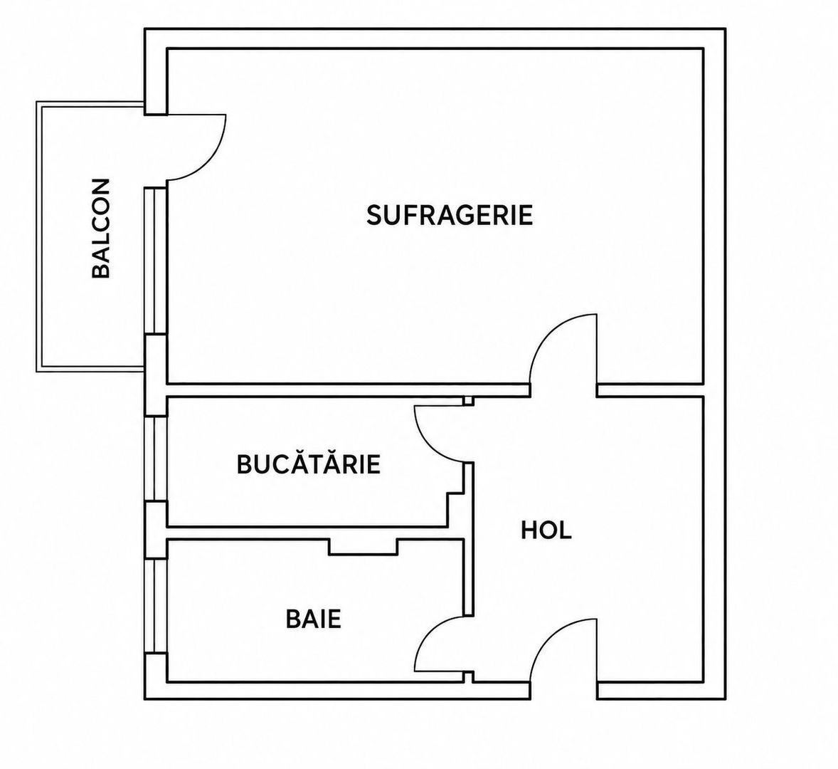 Garsoniera decomandata 33 mp – Metrou 1 Decembrie 1918 / Trapezului - Poză 9