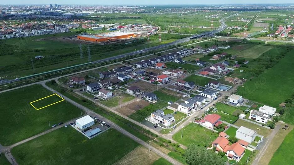 Terenuri intravilane în Moșnița Nouă – duplex/casă, utilități, acces rapid - Poză 2