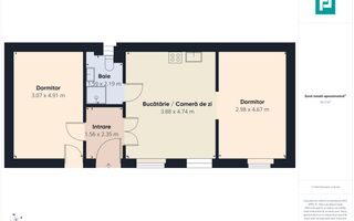 Apartament 2 camere ultracentral Oradea - Poză 8