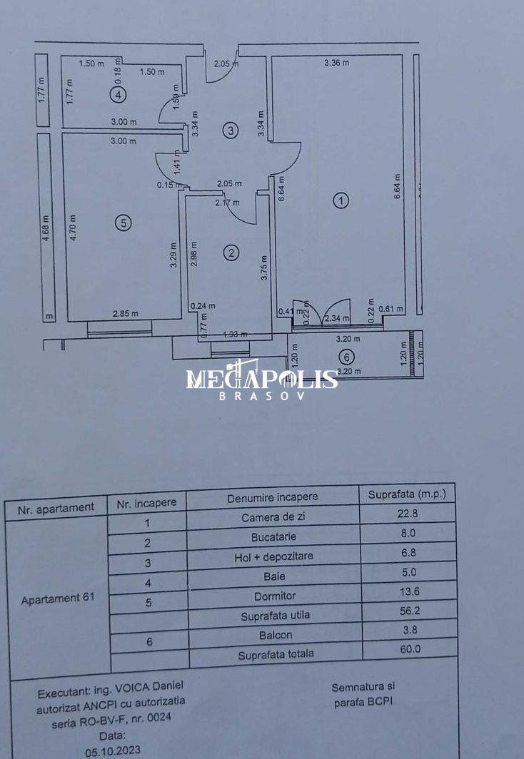 Apartament 2 Camere Decomandat Brasov - Poză 6