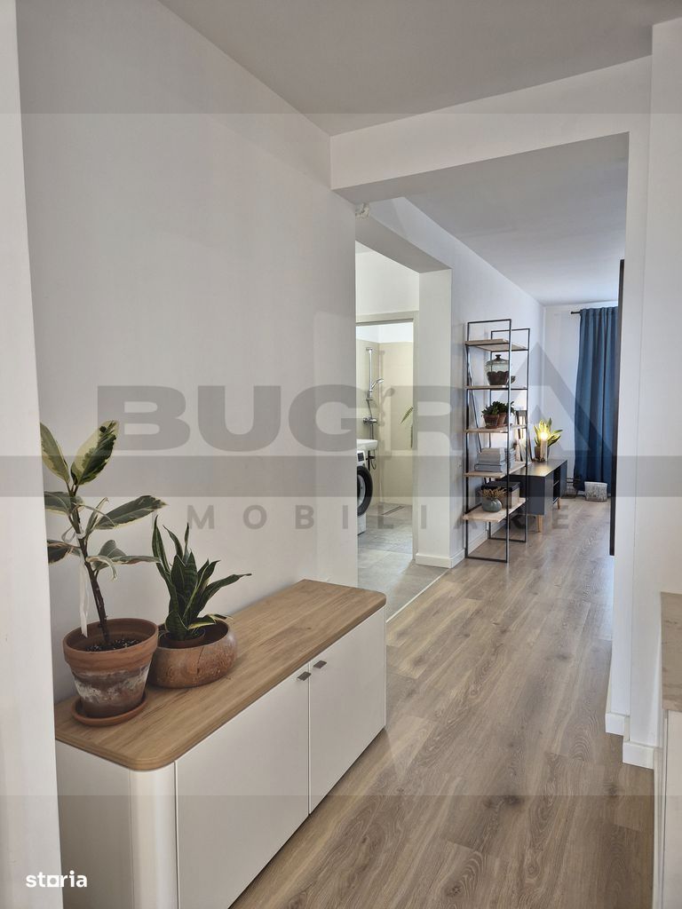 Apartament de 3 camere ultrafinisat, 77mp, parcare, zona Eugen Ionesco - Poză 15