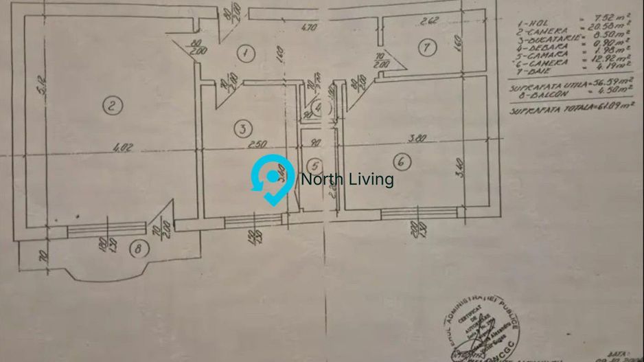DIRECT PROPRIETAR!! Vând apartament 2 camere decomandat - Poză 10