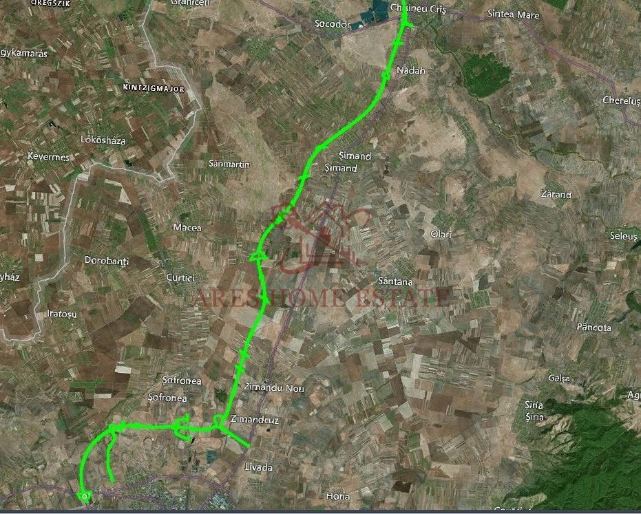 Teren strategic pentru investiție – 5014 mp, Sofronea, Arad. - Poză 10
