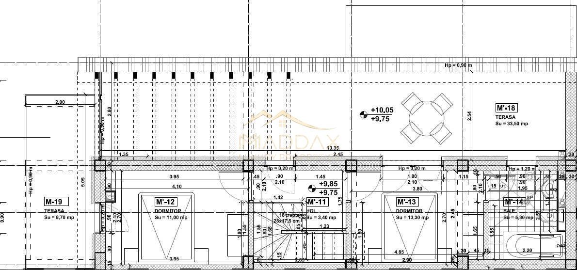 Sediul Ideal de Firmă: Duplex 4 Camere | 4 Terase Mari (70mp)| Parcare| Crângasi - Poză 7