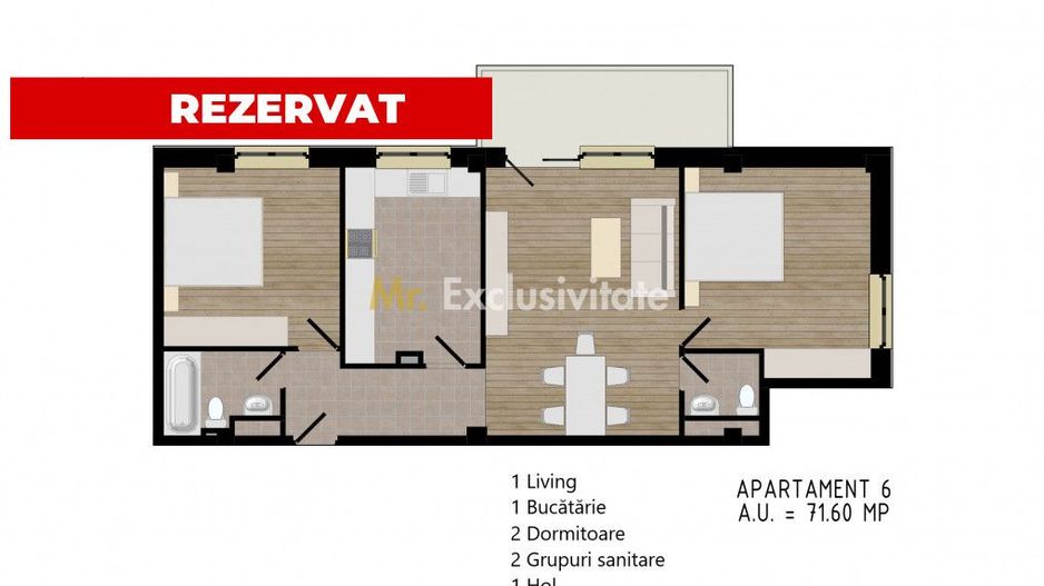Zorilor Residence, Apartamente Noi 2-3-4 camere - Str. Zorilor - Carei - Poză 13