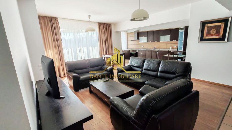 2 camere, spatios, mobilat modern, bloc nou, terasa, Plopilor - Poză 11