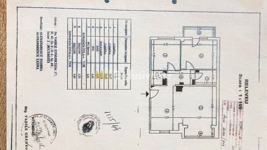 Apartament 3 camere Baicului - Stolnicul Vasile 17 - Poză 15