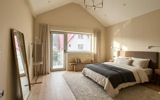 Apartament cu 2 camere 65,10 mp + 30 mp pod - vedere la muntii Caraiman Busteni - Poză 12