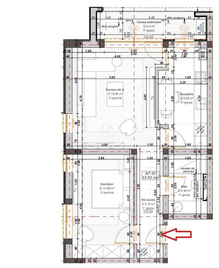 Etaj 1. Decomandat. Asfalt - Poză 8