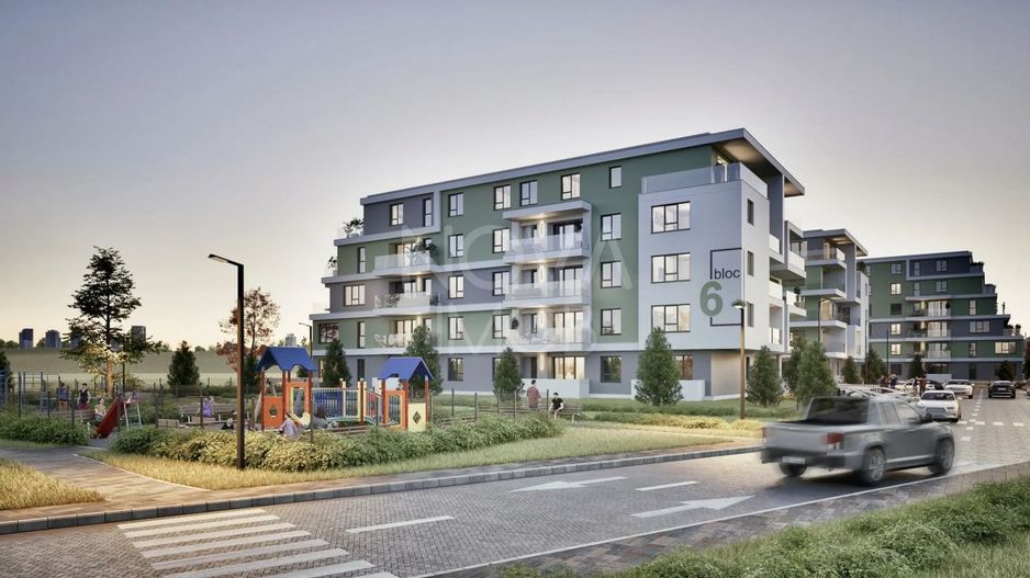 Apartament 3 camere, etaj intermediar, ansamblu nou Calea Surii Mici - Poză 8