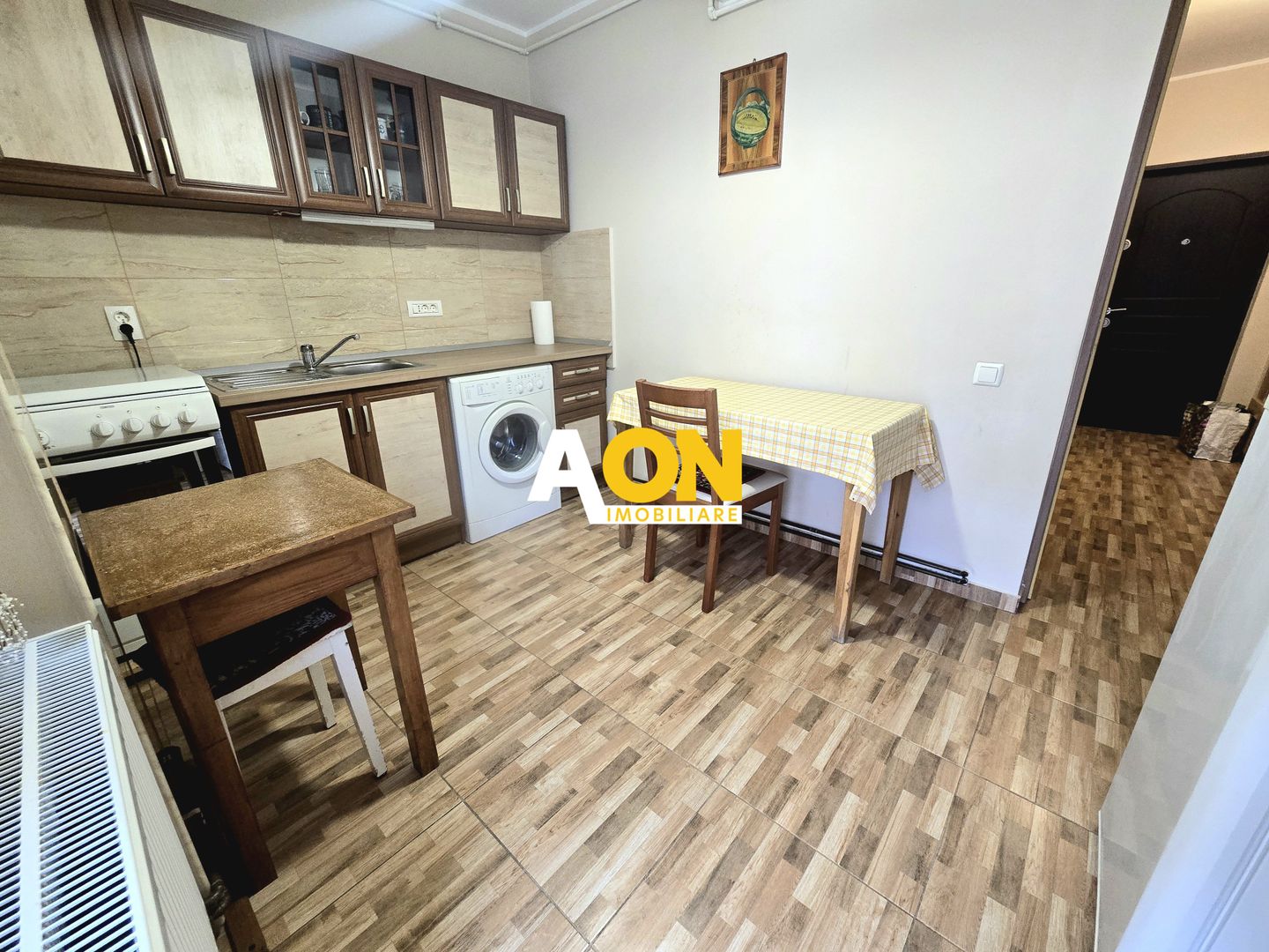 Apartament 1 Camera Bloc Nou, Zona Cetate, Etaj 1 cu Balcon - Poză 6