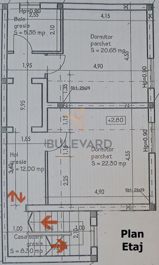 Comision 0! Casa 206 mp utili + pod 60 mp, 4 parcari, 304 mp teren - Poză 22