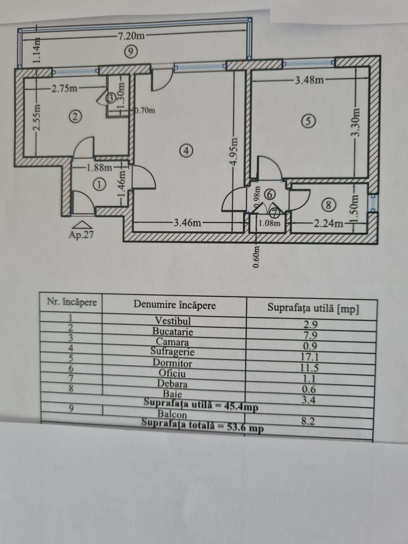 Apartament 2 camere Piata Sudului Metrou | Sun Plaza Mall - Poză 2