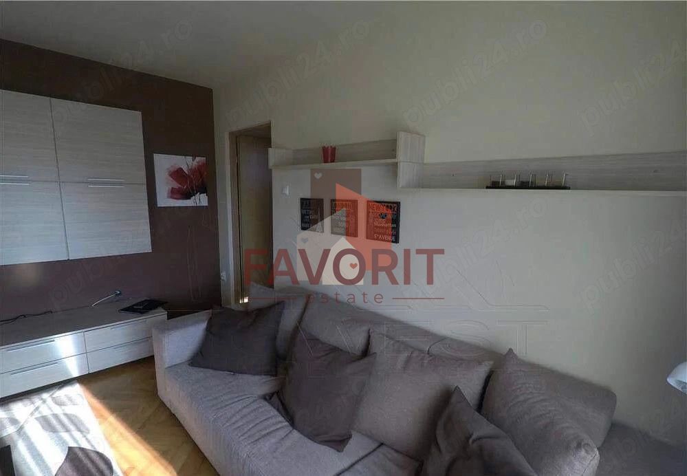 2 camere | central | etaj intermediar | mobilat | curte | - Poză 1