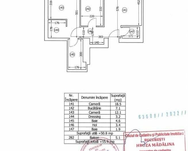 Apartament 2 camere mobilat - Poză 10