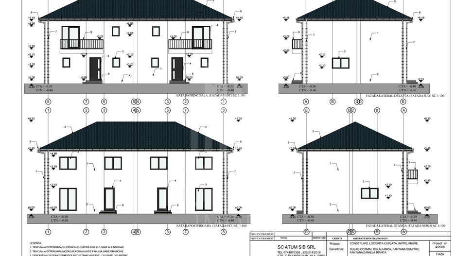 Duplex nou în Șelimbăr – 125 mp utili | Curte proprie 140 mp | Comision 0% - Poză 3