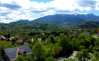 Teren intravilan 2.600 mp Predeluț Bran | Vedere Bucegi și Castelul Bran | Utili - Poză 1