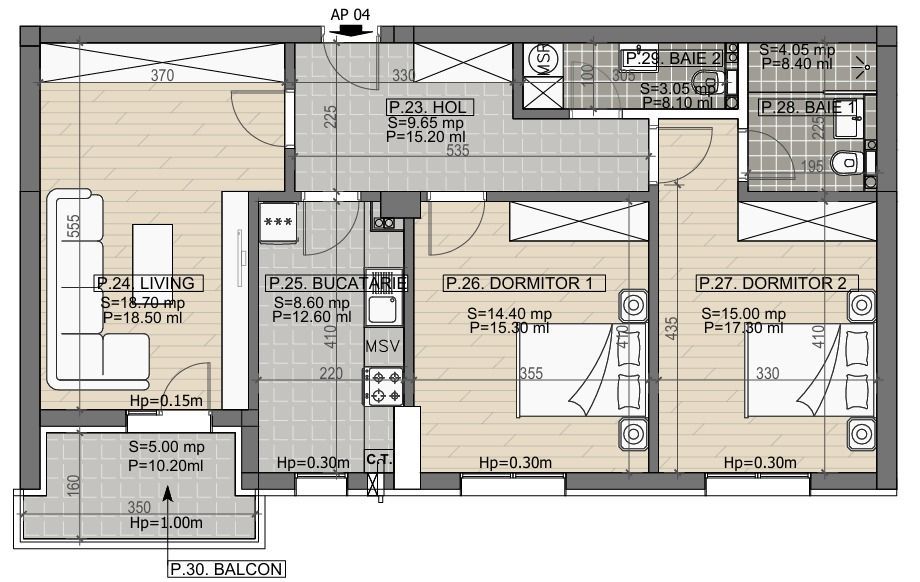 3cam.dec-bd.Brancoveanu-mall Grand Arena-Berceni-A.Persu - Poză 1